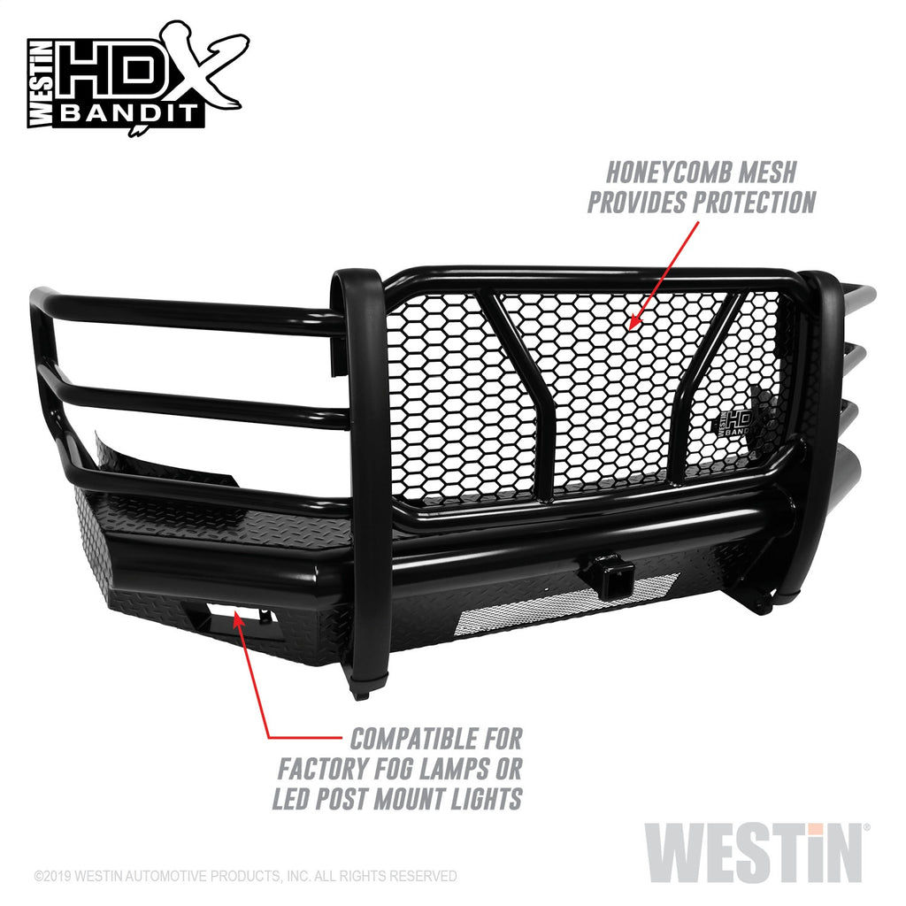 11-14-Chevrolet-Silverado-25003500-Hdx-Bandit-Front-Bumper---Blk