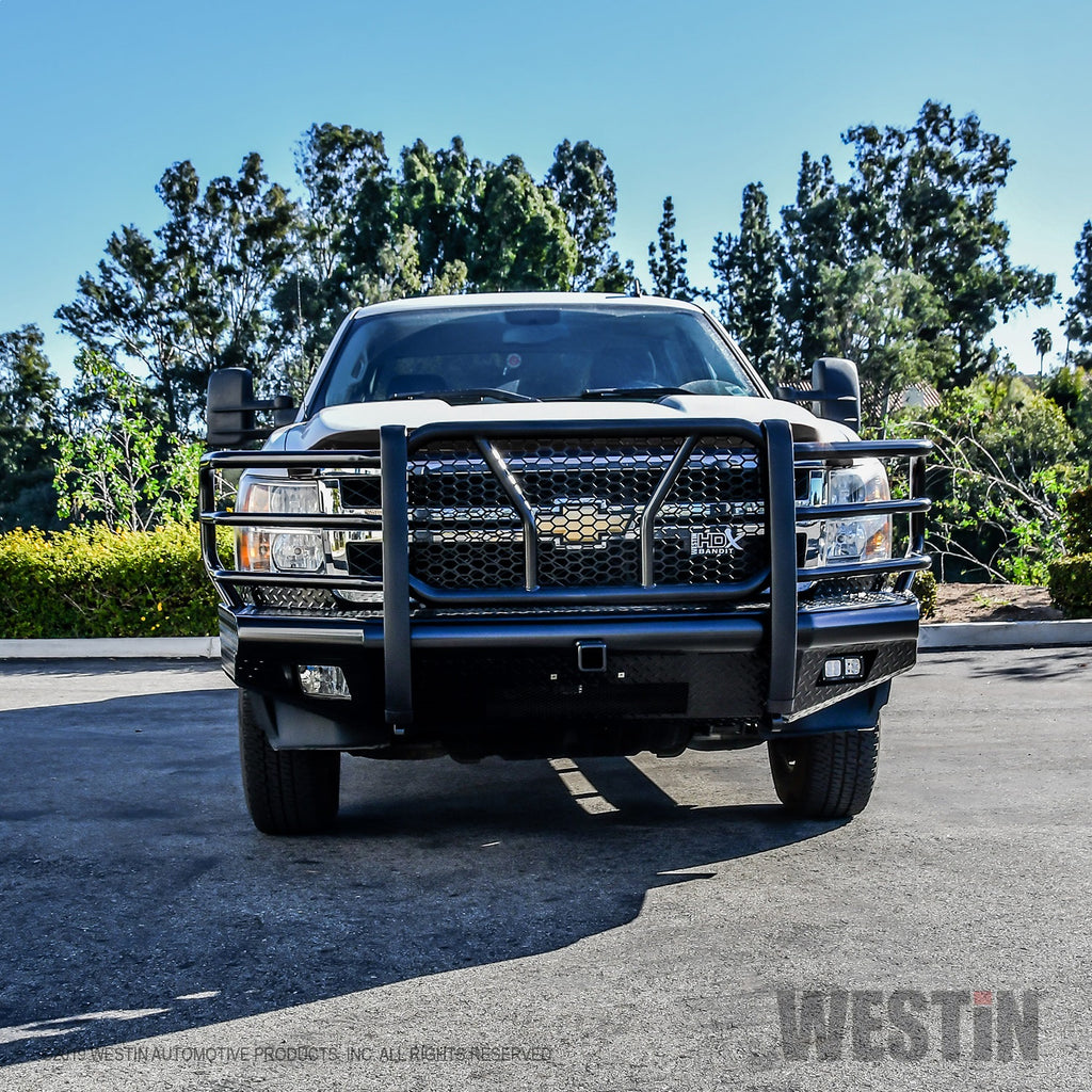 11-14-Chevrolet-Silverado-25003500-Hdx-Bandit-Front-Bumper---Blk