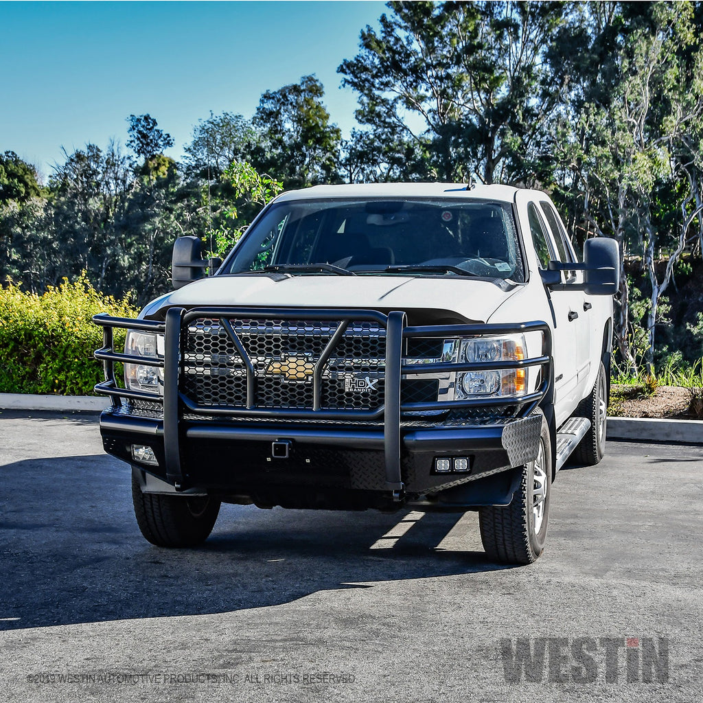 11-14-Chevrolet-Silverado-25003500-Hdx-Bandit-Front-Bumper---Blk