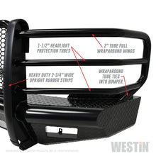 Load image into Gallery viewer, 11-14-Chevrolet-Silverado-25003500-Hdx-Bandit-Front-Bumper---Blk