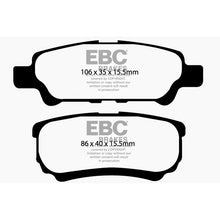 Load image into Gallery viewer, 11-14-Chrysler-200-2.4-Greenstuff-Rear-Brake-Pads