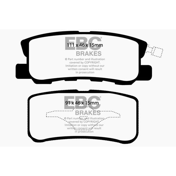 11-14-Chrysler-200-3.6-Yellowstuff-Rear-Brake-Pads