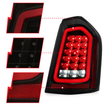 Load image into Gallery viewer, 11-14-Chrysler-300-Led-Taillights-Black-W-Sequential
