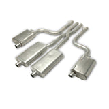 Gibson 617008 Cat-Back Dual Exhaust System; Stainless