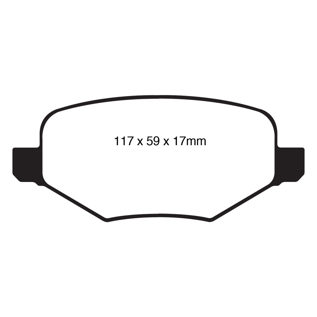 11-14-Ford-Edge-2.0-Turbo-Greenstuff-Rear-Brake-Pads