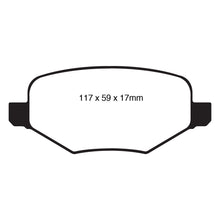 Load image into Gallery viewer, 11-14-Ford-Edge-2.0-Turbo-Greenstuff-Rear-Brake-Pads