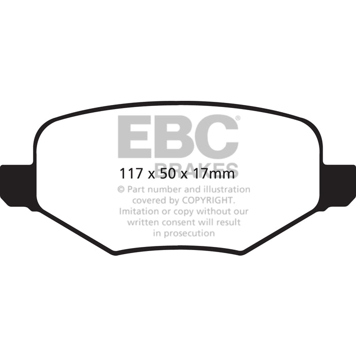 11-14-Ford-Edge-2.0-Turbo-Greenstuff-Rear-Brake-Pads