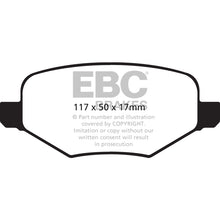 Load image into Gallery viewer, 11-14-Ford-Edge-2.0-Turbo-Greenstuff-Rear-Brake-Pads
