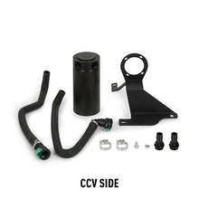 Load image into Gallery viewer, 11-14-Ford-F-150-Ecoboost-3.5L-Baffled-Oil-Catch-Can-Kit---Black
