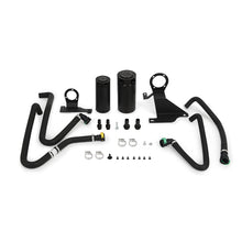 Load image into Gallery viewer, 11-14-Ford-F-150-Ecoboost-3.5L-Baffled-Oil-Catch-Can-Kit---Black