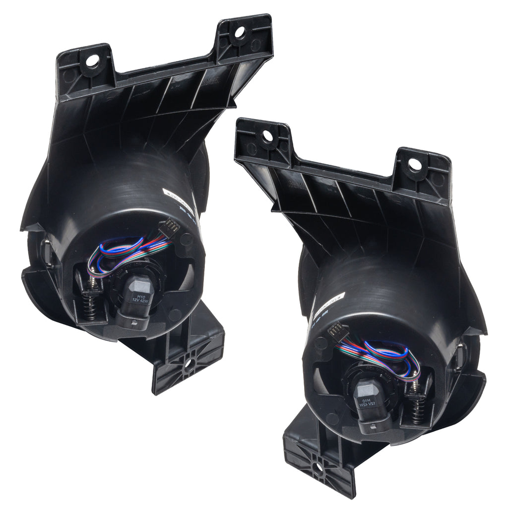 11-14-Ford-F-150-Pre-Assembled-Led-Halo-Fog-Lights--Red