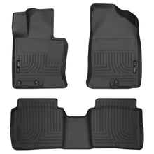 Load image into Gallery viewer, 11-14-Kia-Optima-Weatherbeater-Black-Front--2Nd-Seat-Floor-Liners
