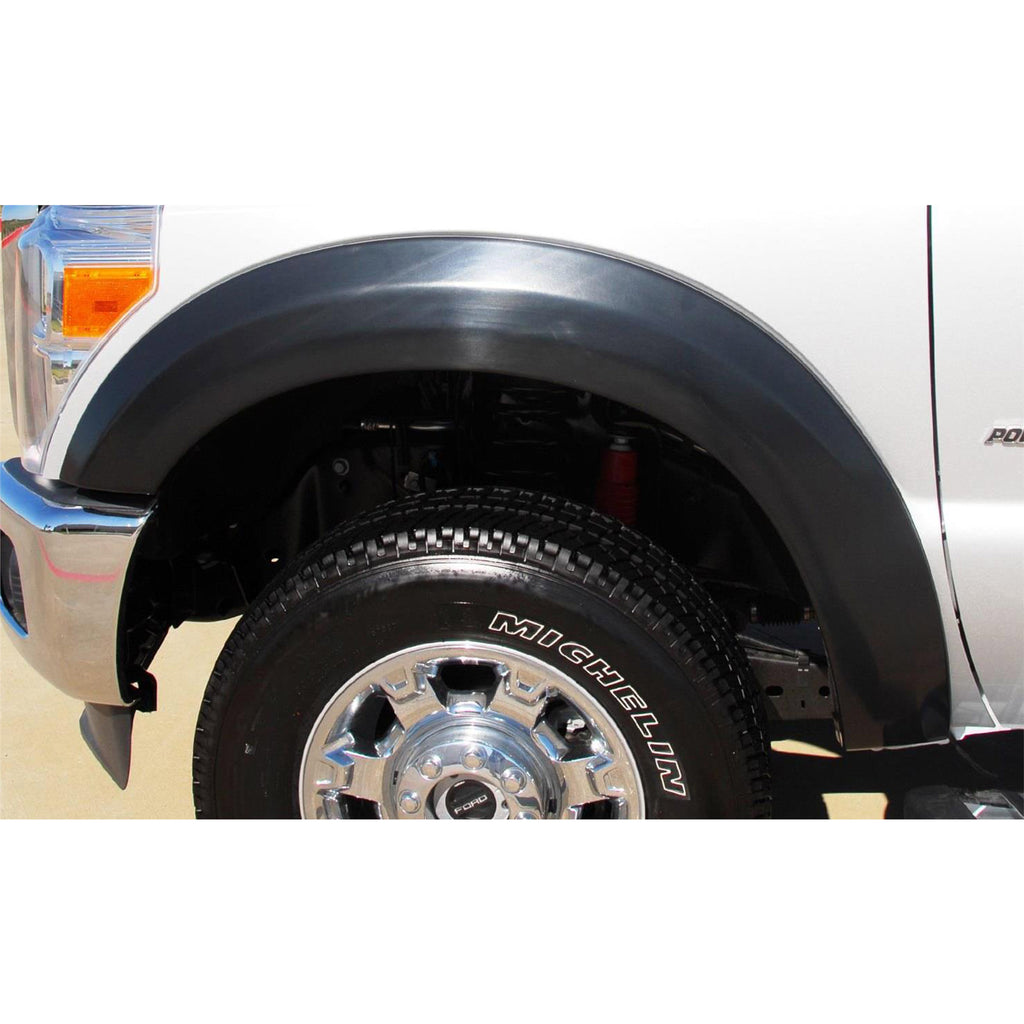 11-16-Ford-F-250-Ex-Extrawide-Style-Smooth-Elite-Series-Fender-Flares---Black-(2-Pc.)