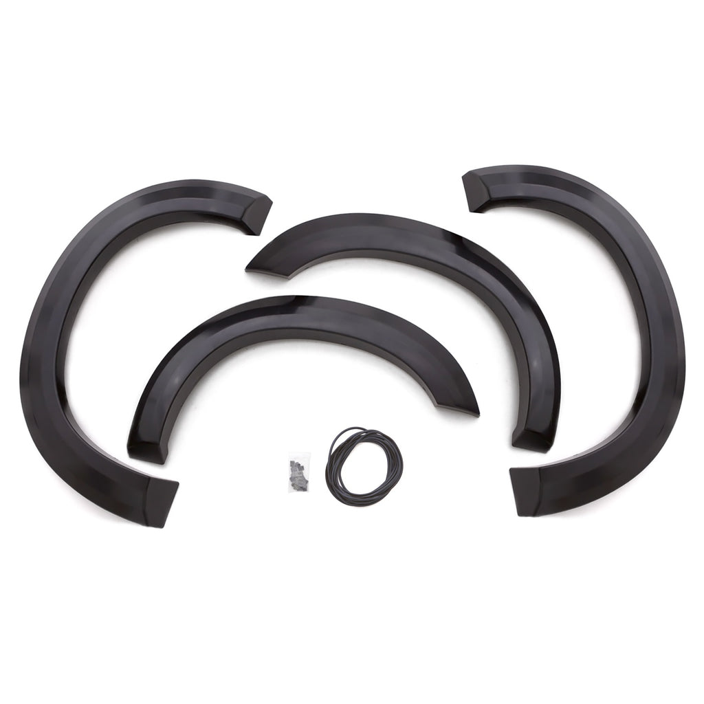 11-16-Ford-F-250-Ex-Extrawide-Style-Smooth-Elite-Series-Fender-Flares---Black-(4-Pc.)