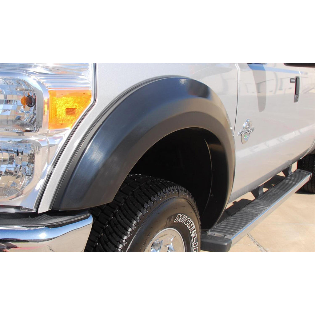 11-16-Ford-F-250-Ex-Extrawide-Style-Smooth-Elite-Series-Fender-Flares---Black-(4-Pc.)