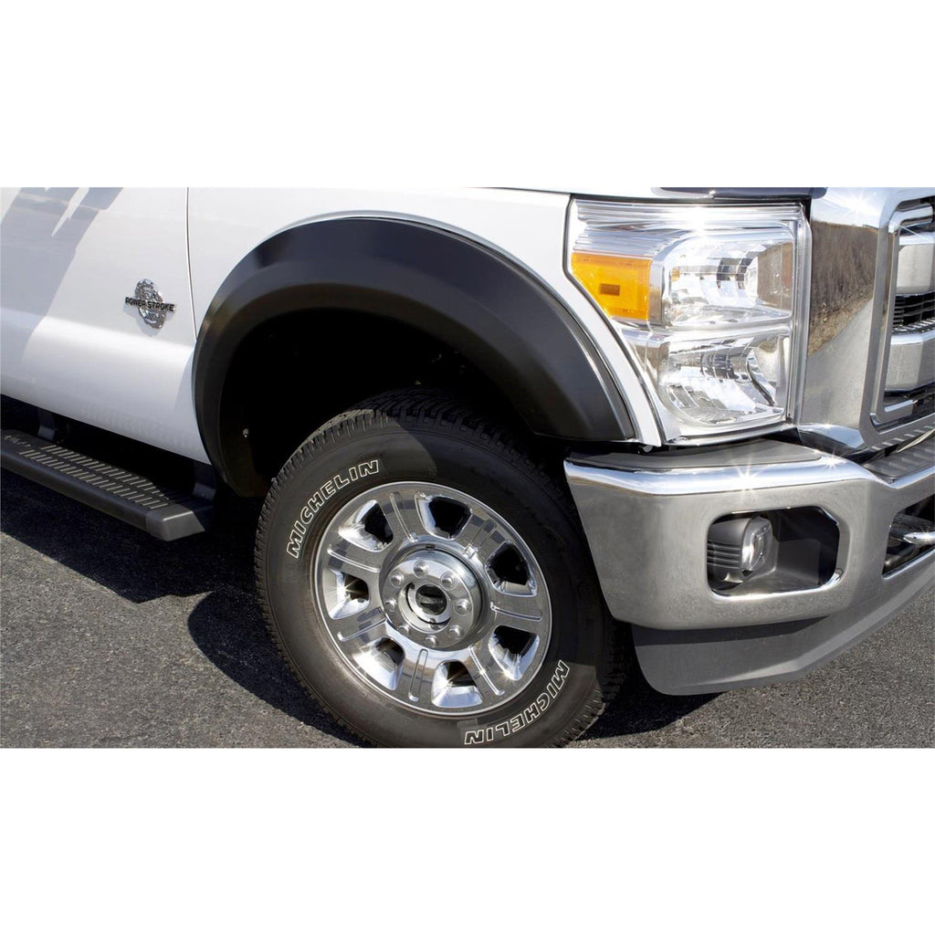 11-16-Ford-F-250-Ex-Extrawide-Style-Smooth-Elite-Series-Fender-Flares---Black-(4-Pc.)