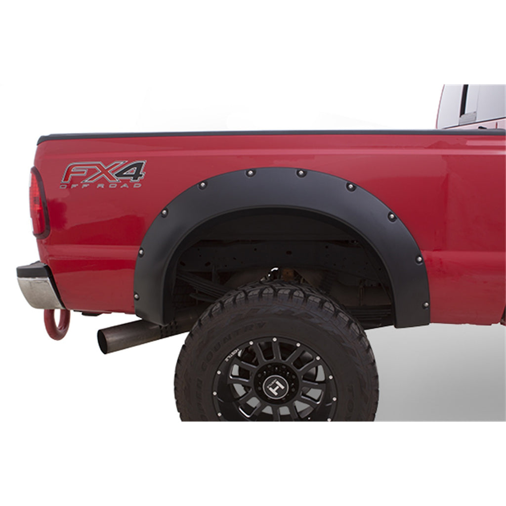 11-16-Ford-F-250-Super-Duty-Cutout-Style-Flares-2Pc---Black