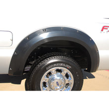 Load image into Gallery viewer, 11-16-Ford-F-250-Super-Duty-Rx-Rivet-Style-Smooth-Elite-Series-Fender-Flares---Black-(2-Pc.)
