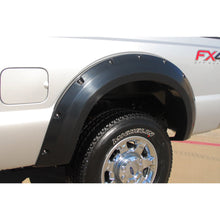 Load image into Gallery viewer, 11-16-Ford-F-250-Super-Duty-Rx-Rivet-Style-Smooth-Elite-Series-Fender-Flares---Black-(2-Pc.)