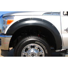Load image into Gallery viewer, 11-16-Ford-F-250-Super-Duty-Rx-Rivet-Style-Smooth-Elite-Series-Fender-Flares---Black-(4-Pc.)