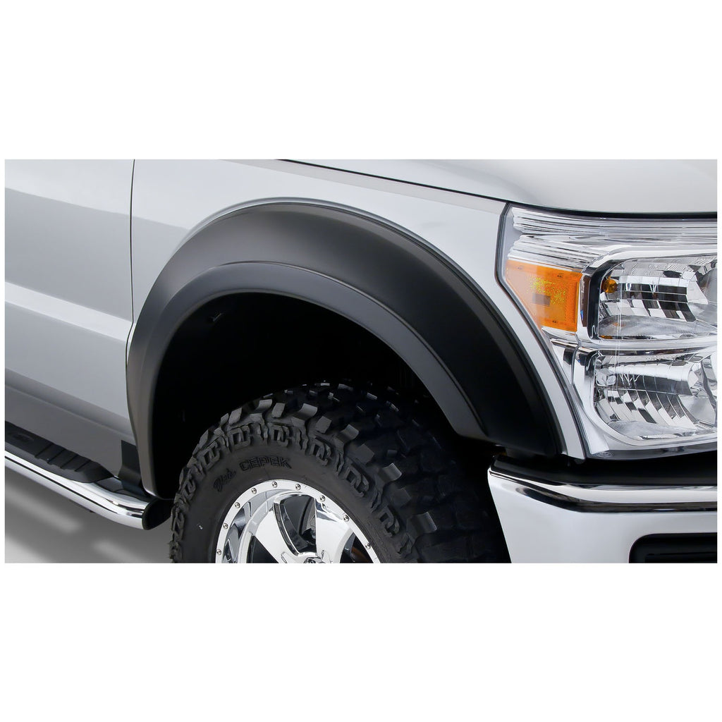 11-16-Ford-F-250-Super-Duty-Styleside-Extend-A-Fender-Style-Flares-2Pc---Black