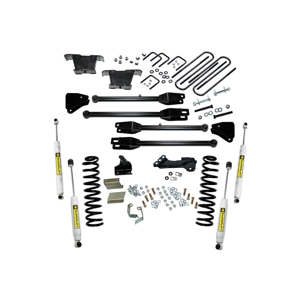 11-16-Ford-F-250F-350-Superduty-4Wd-4In-Lift-Kit-W-4-Link-Conversion---Shocks