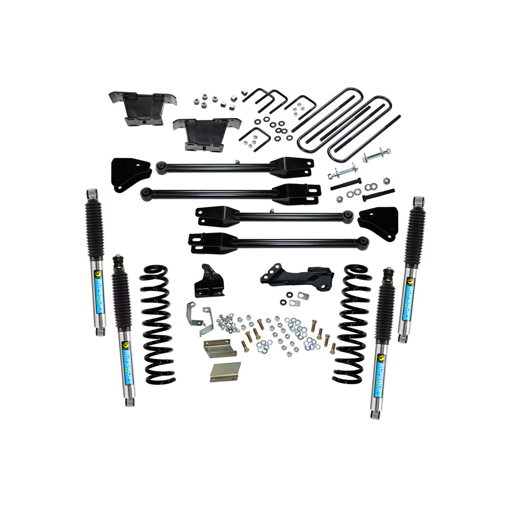 11-16-Ford-F-250F-350-Superduty-4Wd-4In-Lift-Kit-W-4-Link-Conversion--Bilstein-Shocks