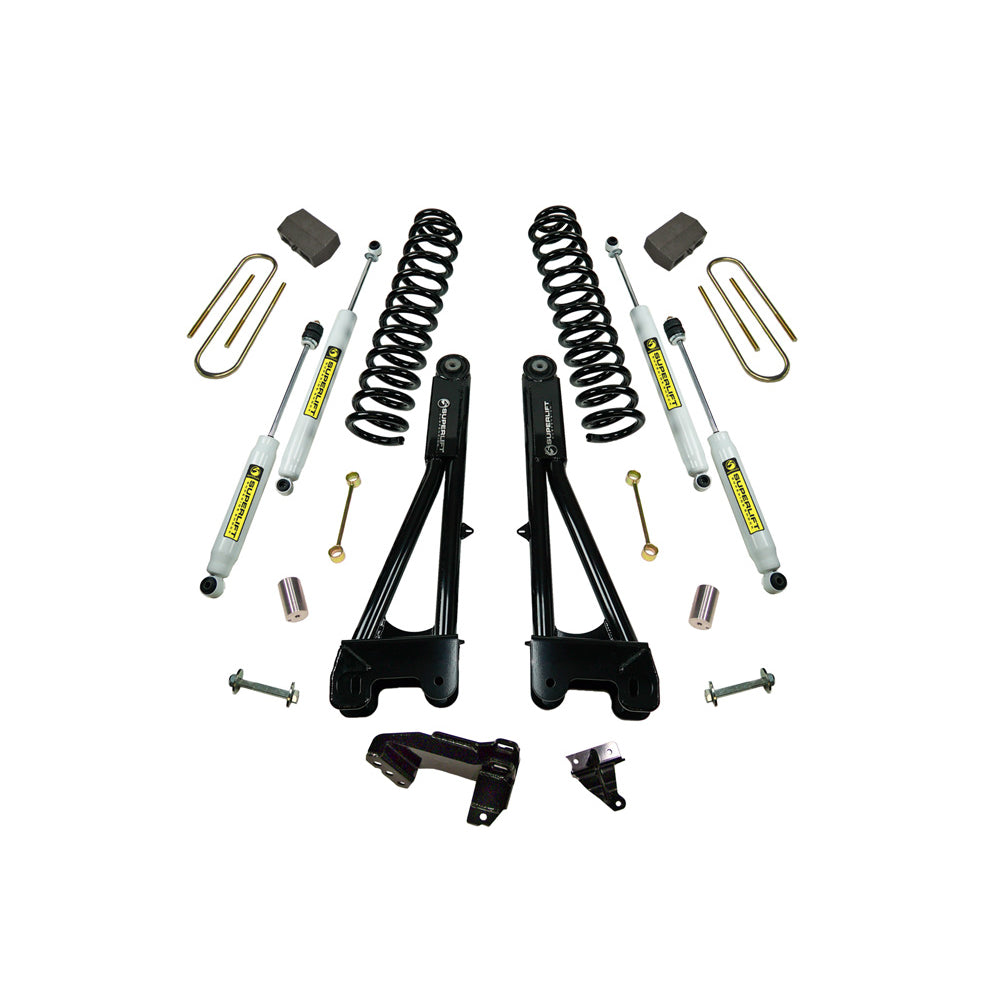 11-16-Ford-F-250F-350-Superduty-4Wd-4In-Lift-Kit-W-Repl-Radius-Arms---Shocks