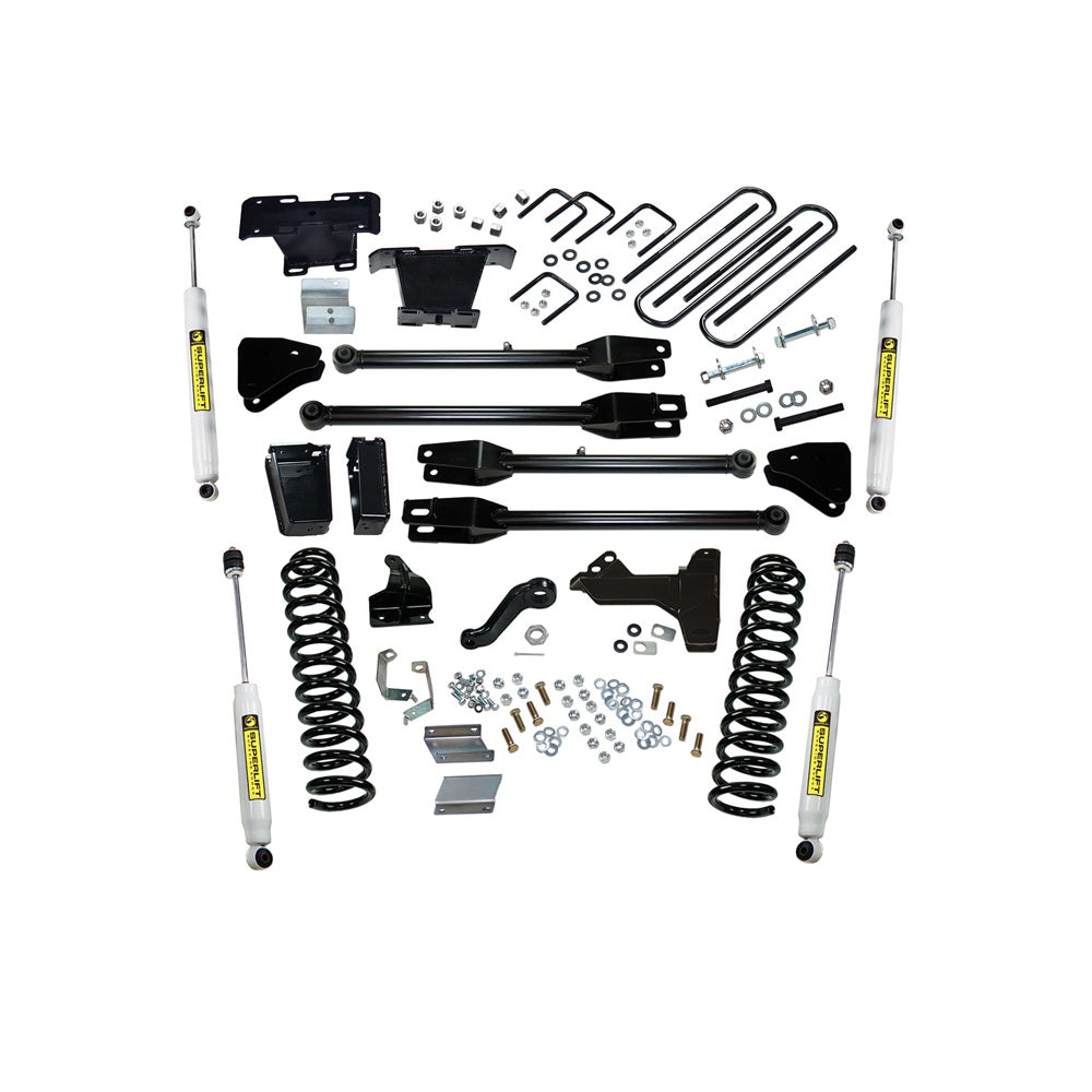 11-16-Ford-F-250F-350-Superduty-4Wd-6In-Lift-Kit-W-4-Link-Conversion---Shocks