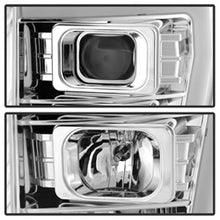 Load image into Gallery viewer, 11-16-Ford-F-250F-350-V2-Projector-Headlights---Light-Bar-Drl---Chrome-Pro-Yd-Fs11v2-Lb-C