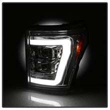Load image into Gallery viewer, 11-16-Ford-F-250F-350-V2-Projector-Headlights---Light-Bar-Drl---Chrome-Pro-Yd-Fs11v2-Lb-C