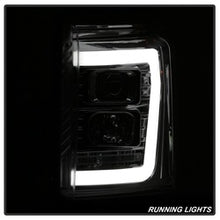 Load image into Gallery viewer, 11-16-Ford-F-250F-350-V2-Projector-Headlights---Light-Bar-Drl---Chrome-Pro-Yd-Fs11v2-Lb-C