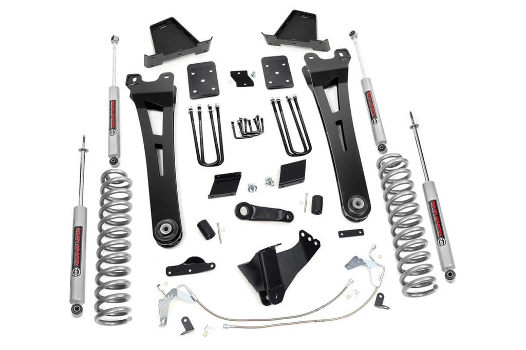 Rough Country 542.20 Radius Arm Lift Kit w/Shocks for Select Ford F-250 Super Duty