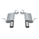 Gibson 616006 Axle Back Dual Exhaust System; Stainless