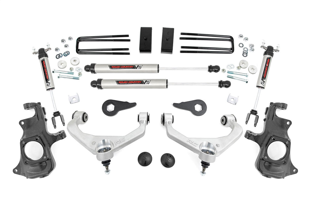 Rough Country 95770 Lift Kit-Suspension for Select Chevrolet Silverado HD, Chevrolet Silverado HD, GMC Sierra HD, GMC Sierra HD