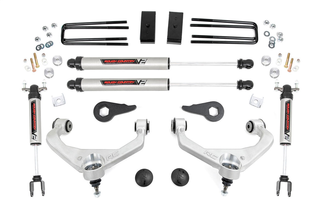 Rough Country 95970 Suspension Lift Kit for Select Chevrolet Silverado HD, Chevrolet Silverado HD, GMC Sierra HD, GMC Sierra HD