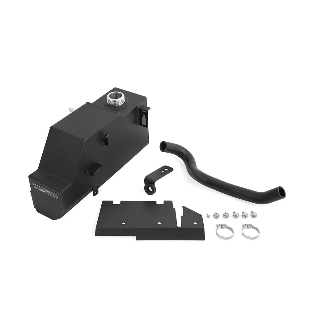 11-19-Ford-6.7L-Powerstroke-Aluminum-Degas-Tank---Micro-Wrinkle-Black