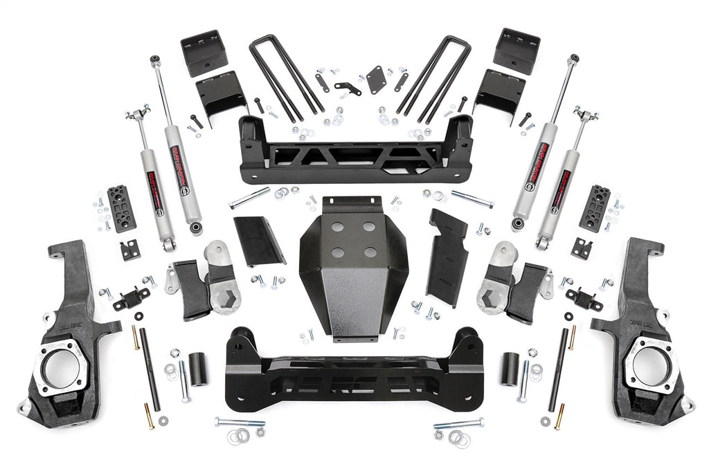 Rough Country 26030 Suspension Lift Kit for Select Chevrolet Silverado HD, Chevrolet Silverado HD, GMC Sierra HD, GMC Sierra HD