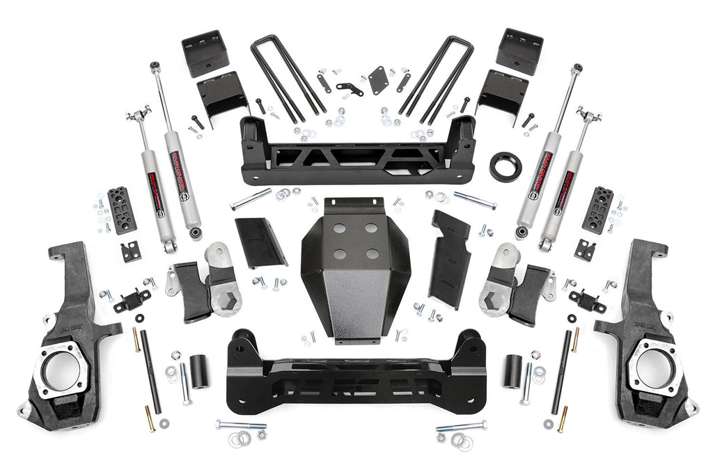 Rough Country 25330 Suspension Lift Kit for Select Chevrolet Silverado HD, Chevrolet Silverado HD, GMC Sierra HD, GMC Sierra HD