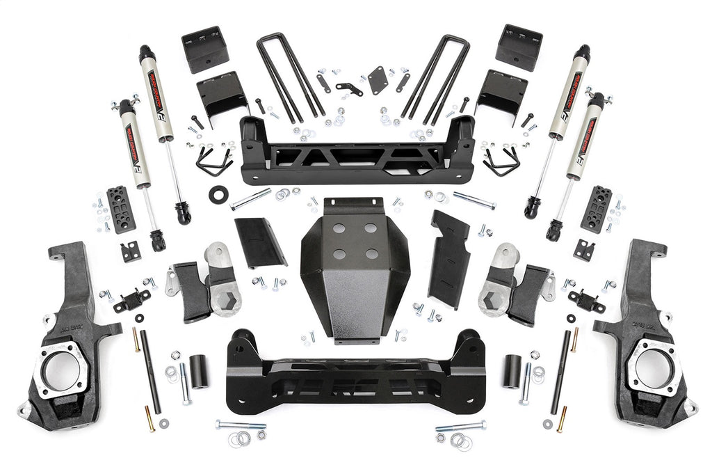 Rough Country 25370 Suspension Lift Kit for Select Chevrolet Silverado HD, Chevrolet Silverado HD, GMC Sierra HD, GMC Sierra HD