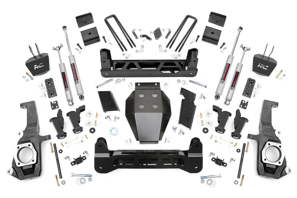 Rough Country 10330 Suspension Lift Kit for Select Chevrolet Silverado HD, Chevrolet Silverado HD, GMC Sierra HD, GMC Sierra HD