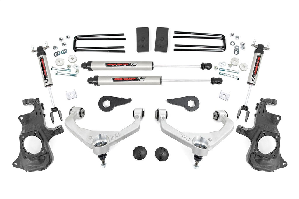 Rough Country 97670 Suspension Lift Kit w/Shocks for Select Chevrolet Silverado HD, Chevrolet Silverado HD, GMC Sierra HD, GMC Sierra HD