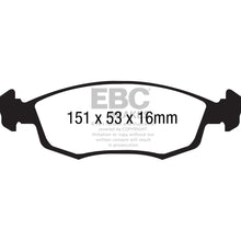 Load image into Gallery viewer, 11-Fiat-500-1.4-(Ate-Calipers)-Greenstuff-Front-Brake-Pads