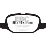 EBC UD1569 Ultimax OEM Replacement Brake Pads