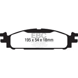 EBC UD1508 Ultimax OEM Replacement Brake Pads
