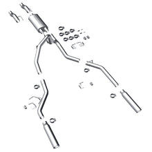 Load image into Gallery viewer, 11-Ford-F-150-3.7L5.0L6.2L-Ss-Catback-Exhaust-Dual-Split-Rear-Exit-W-3.5In-Ss-Tips
