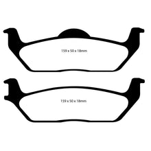 Load image into Gallery viewer, 11-Ford-F150-3.5-Twin-Turbo-(2Wd)-6-Lug-Yellowstuff-Rear-Brake-Pads