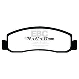 EBC UD13331 Ultimax OEM Replacement Brake Pads