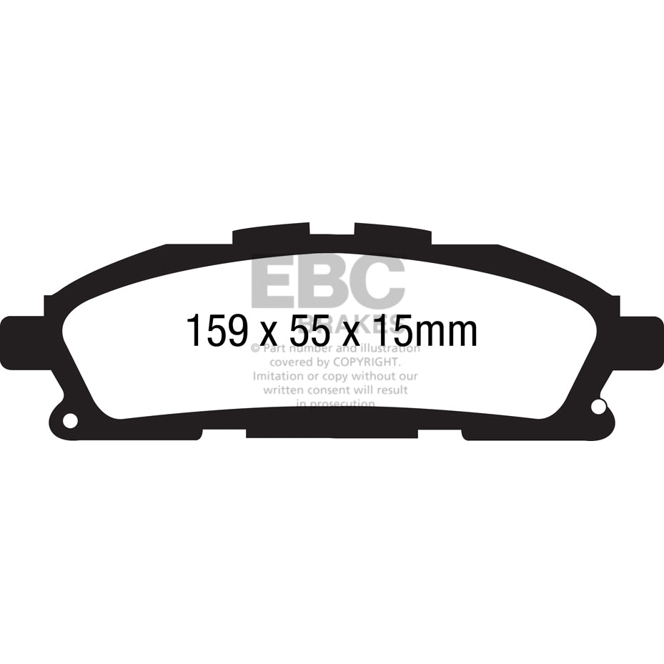 11-Nissan-Quest-3.5-Greenstuff-Front-Brake-Pads