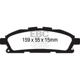EBC DP61877 6000 Series Greenstuff Truck/SUV Brakes Disc Pads